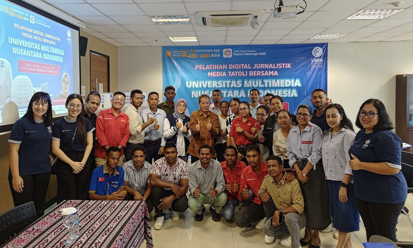 UMN Berikan Pelatihan Digital Journalism untuk Jurnalis Timor-Leste