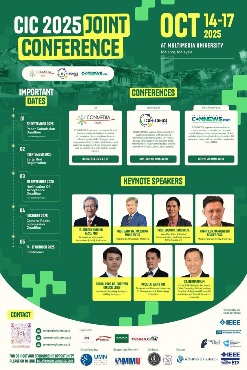CIC 2025: Promoting Academic Collaboration and AI-Based Innovation for a Sustainable Future